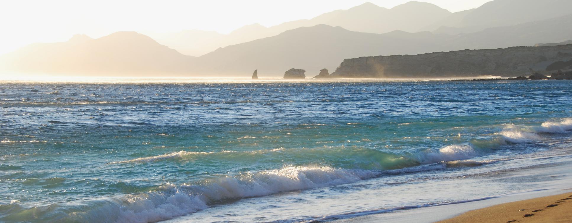 Yoga Rocks Crete wild beach and Triopetra