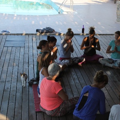 Liz Warrington Yoga Retreat Crete 2014