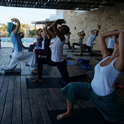 sky yoga holiday crete