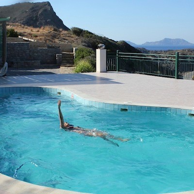 yoga swimming pool