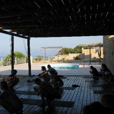 sky yoga crete