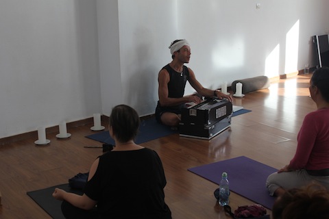 Patrick meditaion and mantra class Crete