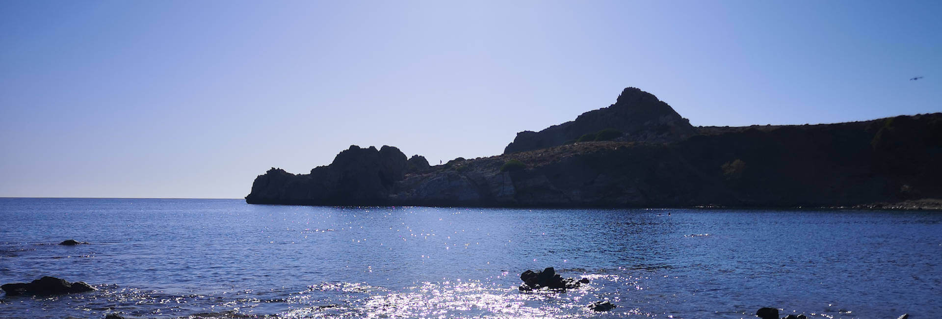 The sleepy dragon on the bay with Yoga Rocks retreats Agios Pavlos Crete