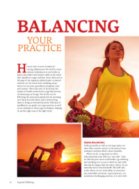 Balancing your yoga practice article