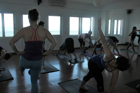 Ashtanga retreat at Yoga Rocks