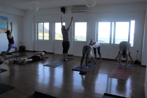 Morning Mysore practice with Melanie Cooper Crete