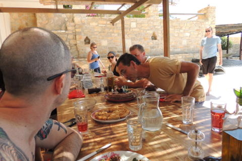 Rapha’s birthday on yoga holiday