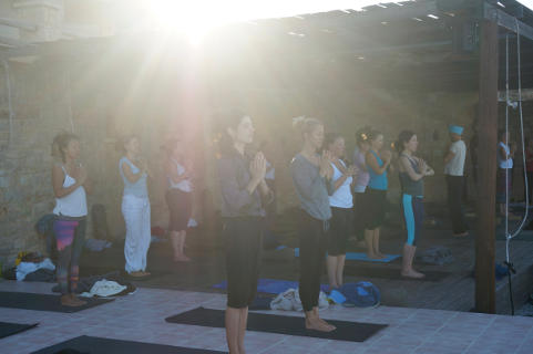 Sunrise at Yoga Rocks, Crete