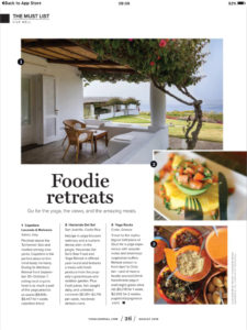 Yoga Rocks in Yoga Journal Foodie Issue