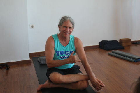 Aloha David Williams at Yoga Rocks