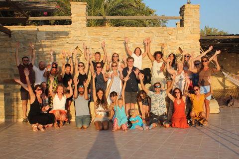 Yay hands up for Mr Lurey in Crete