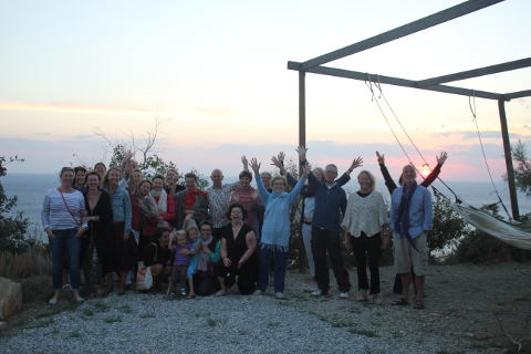 A week with Norman Blair and Maitripushpa at Yoga Rocks Crete