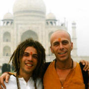 Gosta and Patrick experienced yoga and pranayama teachers coming to Yoga Rocks, Greece