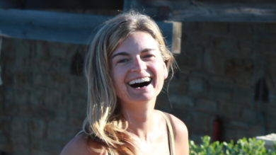 Coral Brown loves to teach vinyasa flowcoming to Agios Pavlos