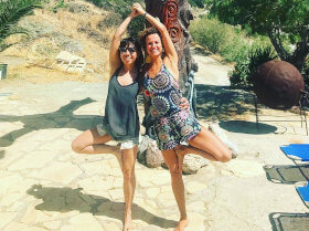 Tree pose in Crete