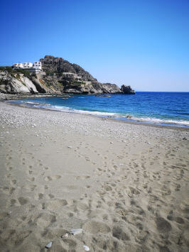 Yoga Rocks retreat from the beach