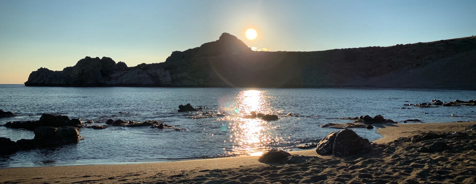 Beach below Yoga Rocks