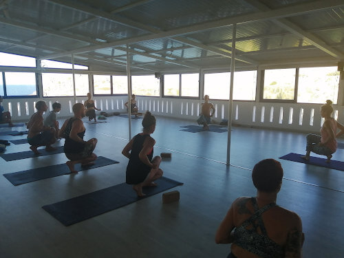 Anastasis teaches at Yoga Rocks