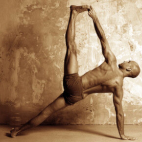 Billy Konrad does asana Iyengar style