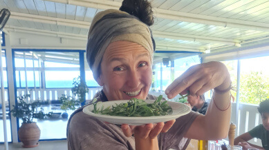 Uma Dinsmore-Tuli loves rock samphire